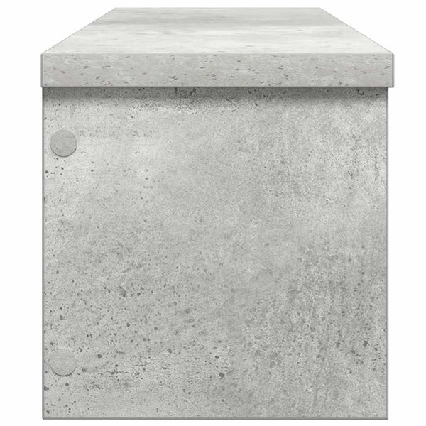Betoninharmaa keittiötelineet pinottavat Muhamad 60x15x16cm (2 kpl)