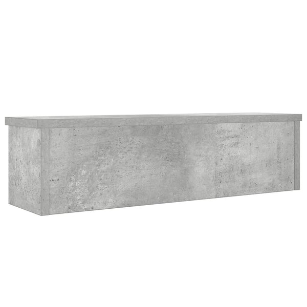 Betoninharmaa keittiötelineet pinottavat Muhamad 60x15x16cm (2 kpl)
