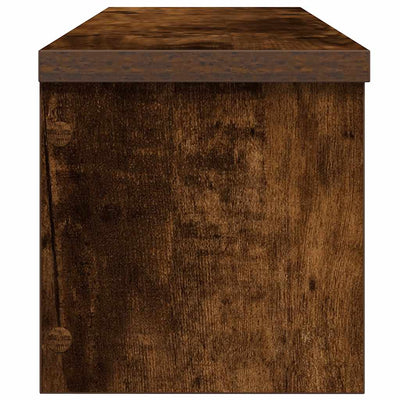 Savustettu tammi keittiötelineet pinottavat Muhamad 60x15x16cm (2 kpl)