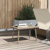 Garden sohvapöytä suorakaiteen muotoinen beige polyrottinki
