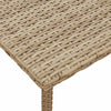 Garden sohvapöytä suorakaiteen muotoinen beige polyrottinki