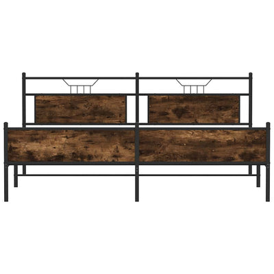 Savutammi metallinen sängynrunko ilman patjaa Trufasu 200x200cm