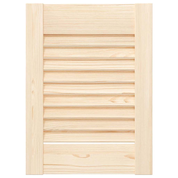 kaapin ovet säleikkö Design 2 kpl 39,5x29,5cm massiivipuu mänty