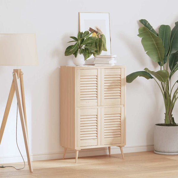 kaapin ovet säleikkö Design 4 kpl 39,5x29,5cm massiivipuu mänty