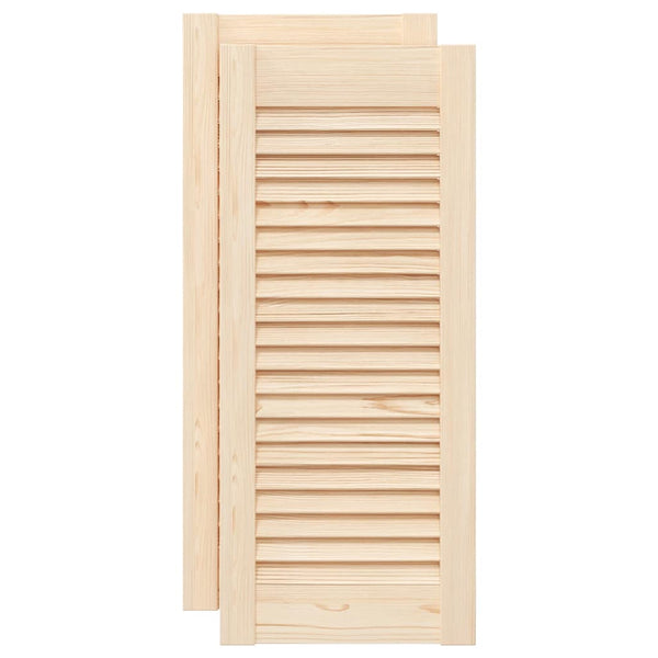 Kaapin Ovet Säleikkö Design 2 kpl 69x29,5 cm massiivipuu mänty