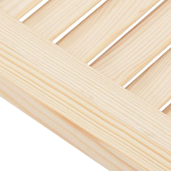 Kaapin Ovet Säleikkö Design 2 kpl 69x29,5 cm massiivipuu mänty