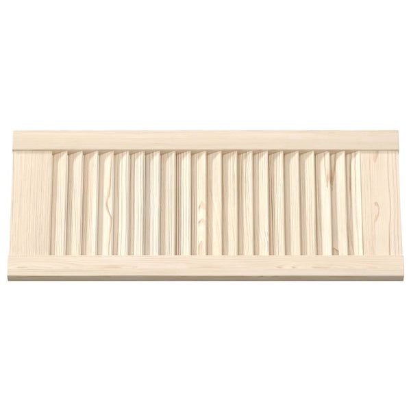 kaapin ovet säleikkö Design 4 kpl 69x29,5 cm massiivipuu mänty