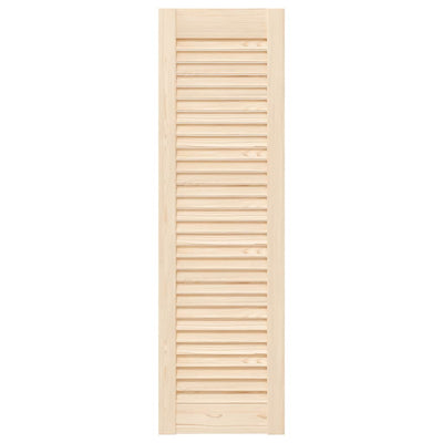 Kaappi ovi säleikkö design Teudora 99x29,5cm (massiivipuu mänty)