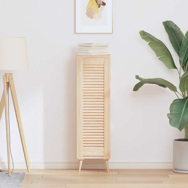 Kaappi Ovi Säleikkö Design 99x29,5 cm Massiivipuu mänty