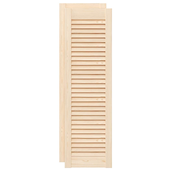 Kaapin Ovet Säleikkö Design 2 kpl 99x29,5 cm massiivipuu mänty