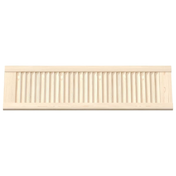 kaapin ovet säleikkö Design 4 kpl 99x29,5 cm massiivipuu mänty