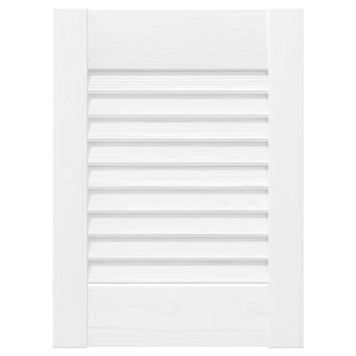 Valkoinen kaapistoovet säleikkö design Teudora 39,5x29,5cm (4 kpl)