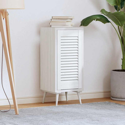 Valkoinen kaapin ovi säleikkö design Teudora 61,5x29,5cm