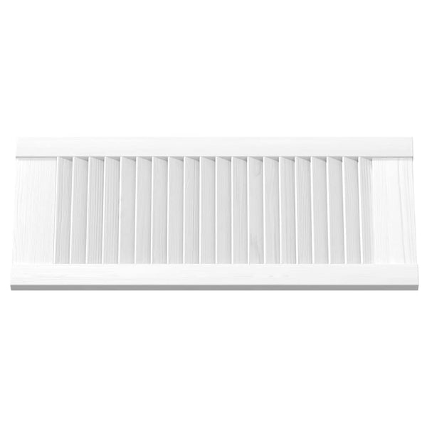 Kaapistoovet Säleikkö Design 4 kpl Valkoinen 61,5x29,5 cm