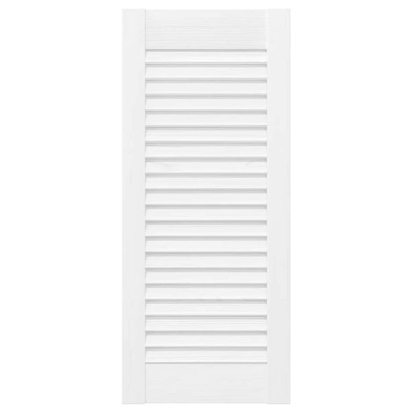 Kaapistoovet Säleikkö Design 2 kpl Valkoinen 69x29,5 cm