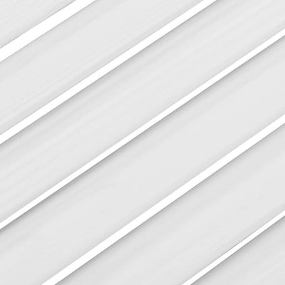 Valkoinen kaapistoovet säleikkö design Teudora 99x29,5cm (2 kpl)