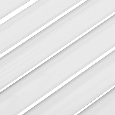 Valkoinen kaapistoovet säleikkö design Teudora 99x29,5cm (4 kpl)