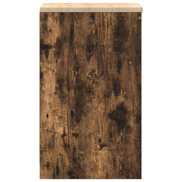 Autotallin säilytyskaappi 40x51x85 cm täysi mänty