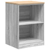 Autotallin säilytyskaappi harmaa sonoma 60x51x85 cm täysi mänty