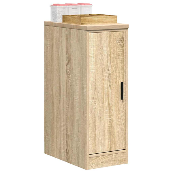 Autotallin säilytyskaappi sonoma tammi 30x51x85 cm täysi mänty