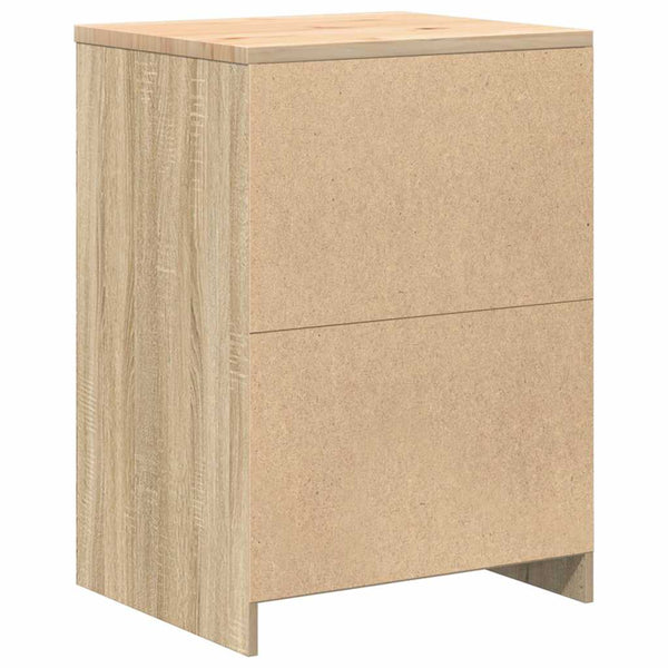 Autotallin säilytyskaappi sonoma tammi 60x51x85 cm täysi mänty