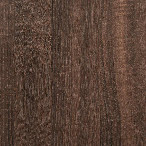 Autotallin säilytyskaappi ruskea tammi 60x51x85 cm täysi mänty