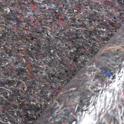 Harmaa liukumaton maalarin fleece Ceica 2532cm (180 g/m²)