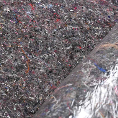 Harmaa liukumaton maalarin fleece Agna 2532cm (280 g/m²)