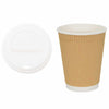 Paperiset kahvikupit kansilla 1000 kpl 12oz 300ml