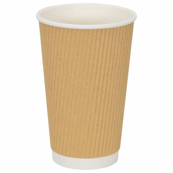 Paperiset kahvikupit kansilla 1000 kpl 16oz 400ml