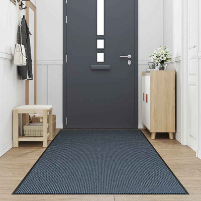 Sininen ovimatto Ceola 115x300cm