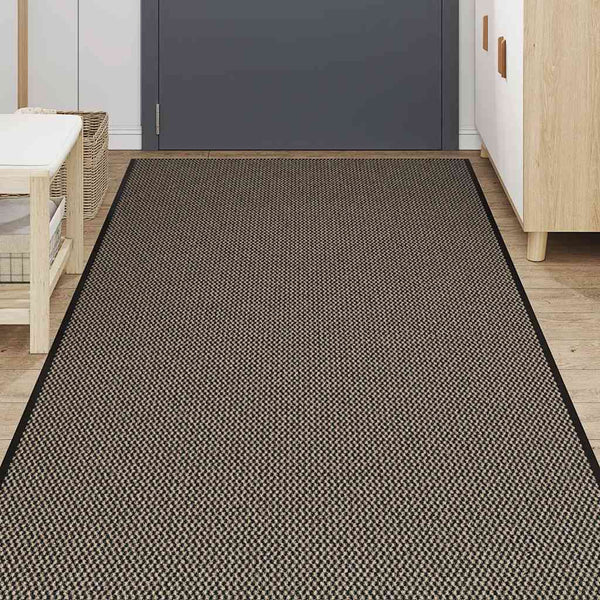 Ruskea ovimatto Ceola 115x500cm