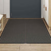 Musta ja harmaa ovimatto raidallinen Bettings 115x200cm