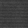 Musta ja harmaa ovimatto raidallinen Bettings 115x500cm