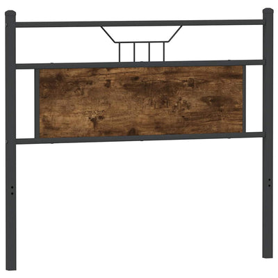 Savutammi sängynpääty Vlasta 100cm (puinen ja teräs)