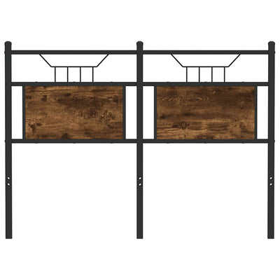 Savutammi sängynpääty Vlasta 120cm (puinen ja teräs)