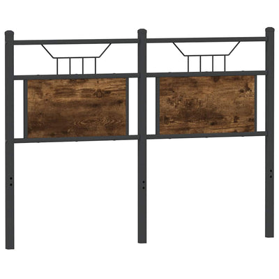 Savutammi sängynpääty Vlasta 120cm (puinen ja teräs)