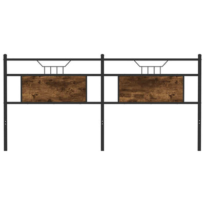 Savutammi sängynpääty Vlasta 180cm (puinen ja teräs)