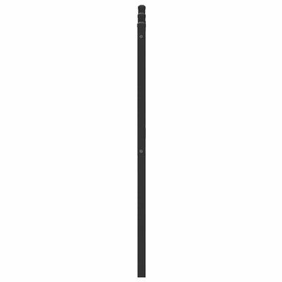 Sängynpääty savutammi 180 cm tekninen puu ja teräs