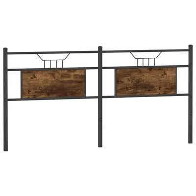 Savutammi sängynpääty Vlasta 180cm (puinen ja teräs)