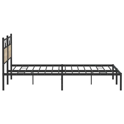 Sängynrunko ilman patjaa Sonoma tammi 200x200 cm tekninen puu