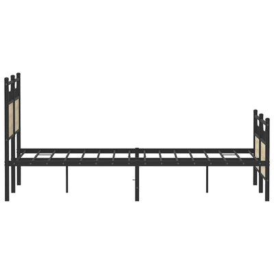 Sonoma tammi sängynrunko ilman patjaa Trufasu 120x200cm (puinen)