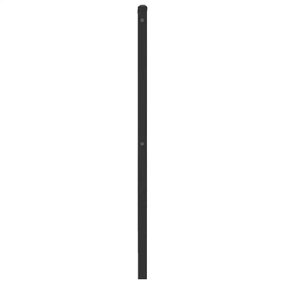 Sängynpääty Sonoma-tammi 120 cm tekninen puu ja teräs