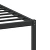 Sängynrunko ilman patjaa ruskea tammi 75x190 cm tekninen puu