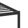 Sängynrunko ilman patjaa ruskea tammi 80x200 cm tekninen puu