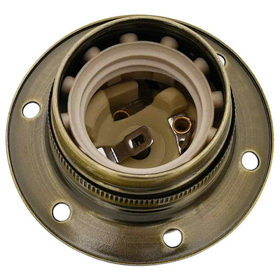 Pronssi lampuntelineet Rusetu (2 kpl e27)