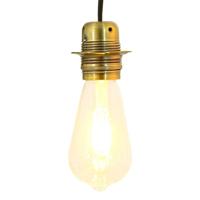 Pronssi lampuntelineet Rusetu (2 kpl e27)