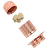 Lampuntelineet 2 kpl Rose Gold E27