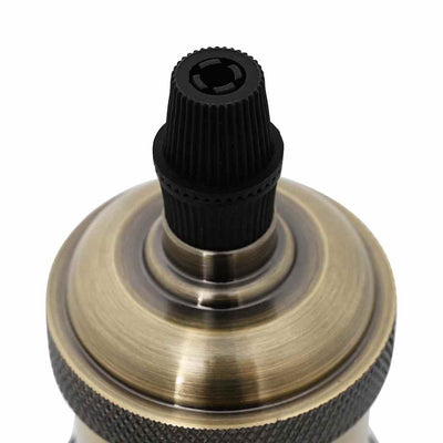 Pronssi lampuntelineet Rusetu (2 kpl e27)