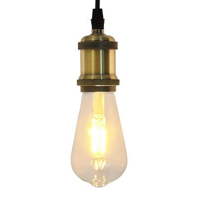 Pronssi lampuntelineet Rusetu (2 kpl e27)